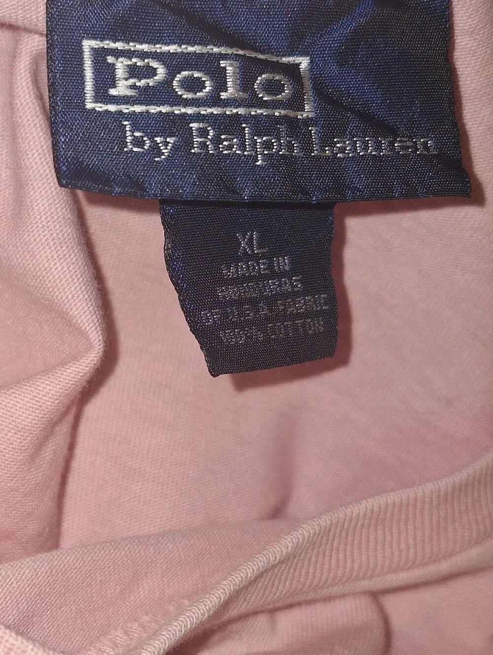 Polo Ralph Lauren Men's Classic Fit Jersey Pocket T-Shirt - Pink - Size XL
